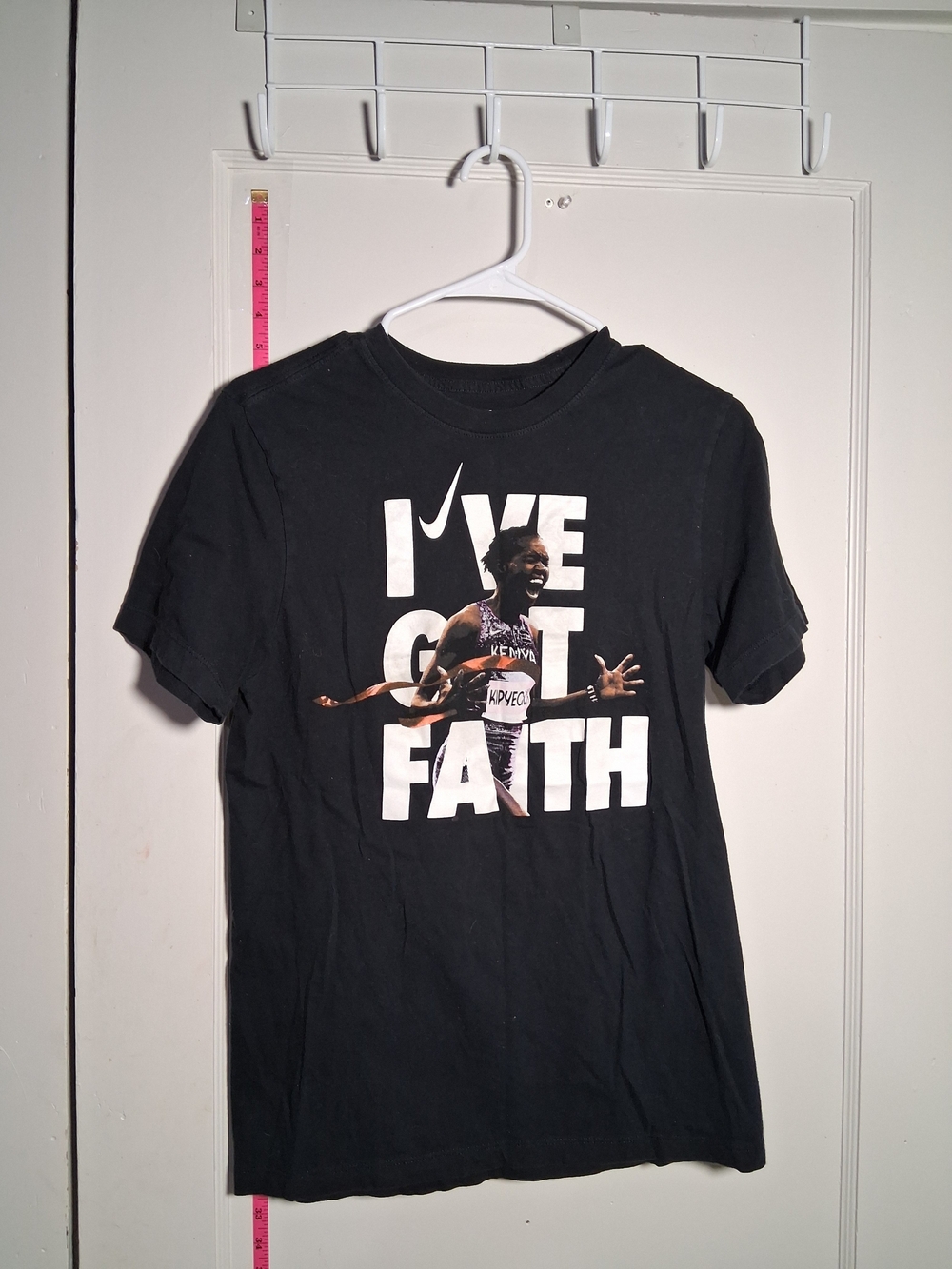 Nike Black 'I've Got Faith' Graphic Tee S